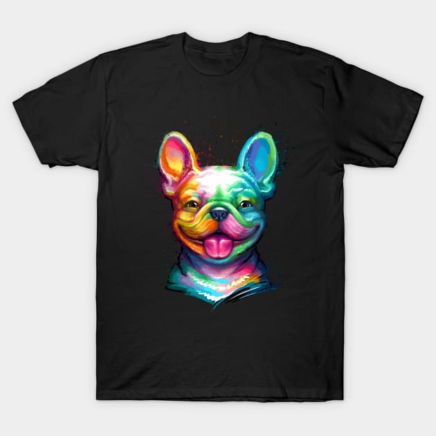 French Bulldog T-Shirt by stonemask